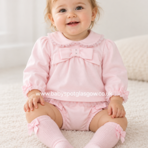 Deolinda Girls Pink Jam Pant Set (728)