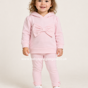 Pink Bow Hooded Leggings Set (108)