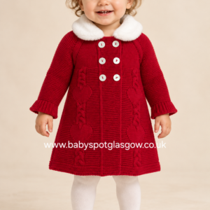 Red Knitted Coat (VK4)