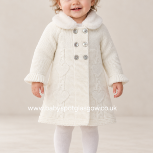 Cream Knitted Coat (VK4)